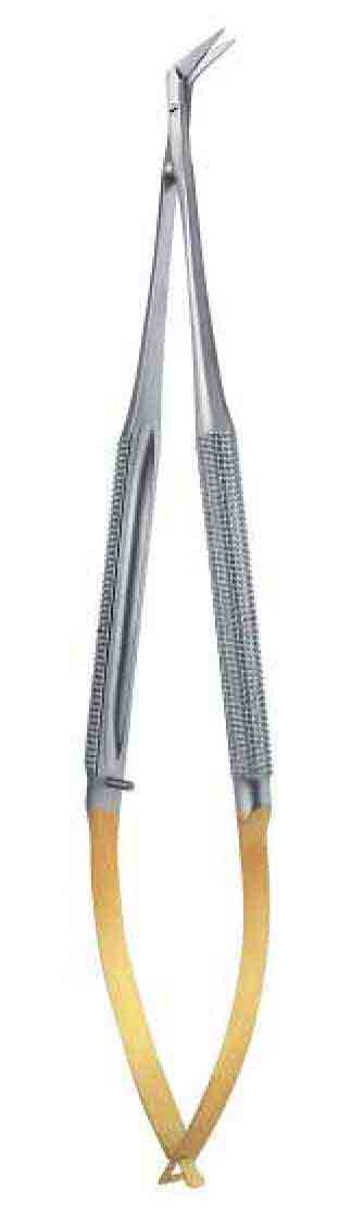 TUNGSTEN KARBİD AĞIZLI KORONER MİKRO MAKAS 90 DERECE 10MM18CM